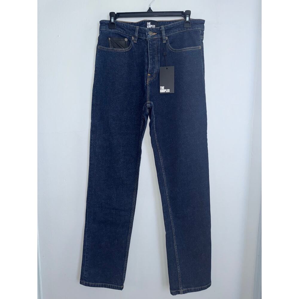 The Kooples Slim Fit Men’s Jeans in Brut Blue NWT Size 28 MSRP $235